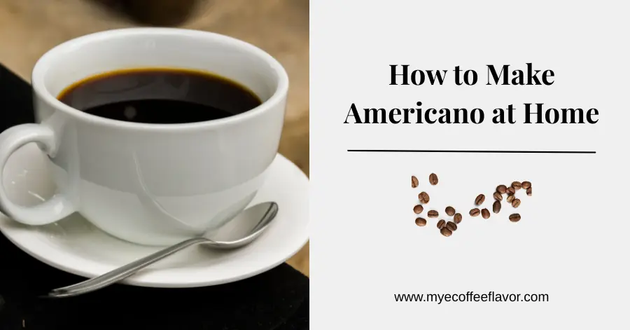How to Make an Americano at Home